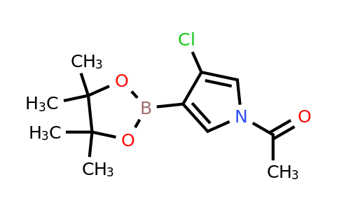 1-(3-Chloro-4-(4,4,5,5-tetramethyl-1,3,2-dioxaborolan-2-YL)-pyrrol-1-YL)ethanone