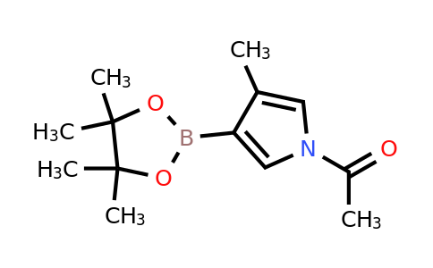 1-(3-Methyl-4-(4,4,5,5-tetramethyl-1,3,2-dioxaborolan-2-YL)-pyrrol-1-YL)ethanone