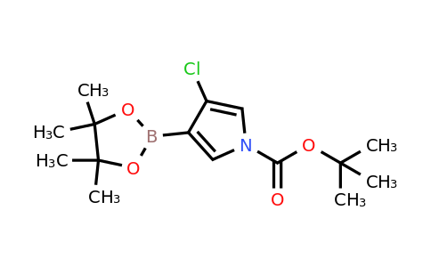 Tert-butyl 3-chloro-4-(4,4,5,5-tetramethyl-1,3,2-dioxaborolan-2-YL)-pyrrole-1-carboxylate