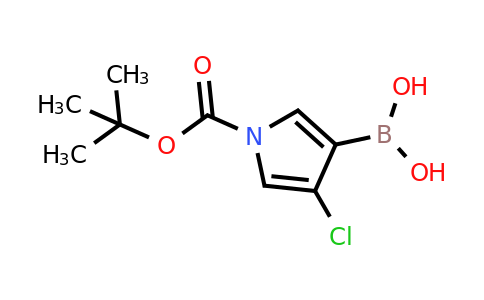 1-(Tert-butoxycarbonyl)-4-chloro-pyrrol-3-ylboronic acid