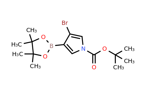 Tert-butyl 3-bromo-4-(4,4,5,5-tetramethyl-1,3,2-dioxaborolan-2-YL)-pyrrole-1-carboxylate