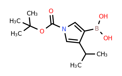1-(Tert-butoxycarbonyl)-4-isopropyl-pyrrol-3-ylboronic acid