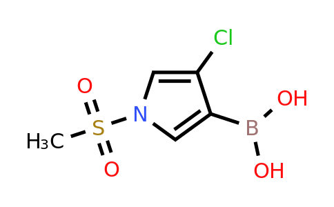 4-Chloro-1-(methylsulfonyl)-pyrrol-3-ylboronic acid