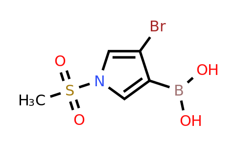 4-Bromo-1-(methylsulfonyl)-pyrrol-3-ylboronic acid