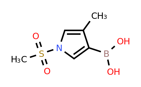 4-Methyl-1-(methylsulfonyl)-pyrrol-3-ylboronic acid