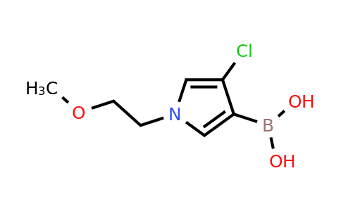 4-Chloro-1-(2-methoxyethyl)-pyrrol-3-ylboronic acid