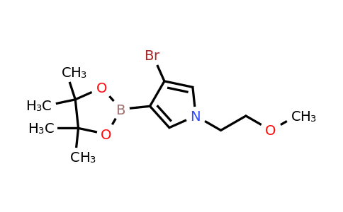 3-Bromo-1-(2-methoxyethyl)-4-(4,4,5,5-tetramethyl-1,3,2-dioxaborolan-2-YL)-pyrrole