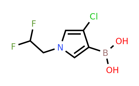 4-Chloro-1-(2,2-difluoroethyl)-pyrrol-3-ylboronic acid