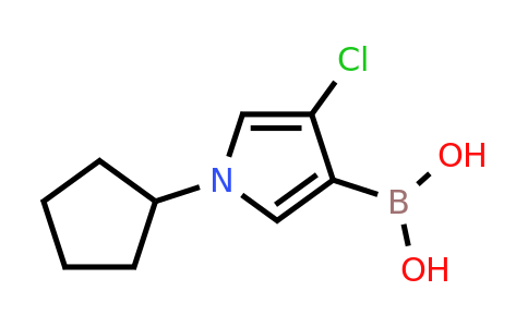 4-Chloro-1-cyclopentyl-pyrrol-3-ylboronic acid