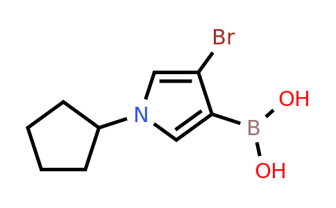4-Bromo-1-cyclopentyl-pyrrol-3-ylboronic acid