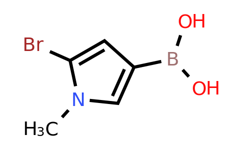 5-Bromo-1-methyl-pyrrol-3-ylboronic acid