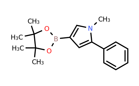 1-Methyl-2-phenyl-4-(4,4,5,5-tetramethyl-1,3,2-dioxaborolan-2-YL)-pyrrole
