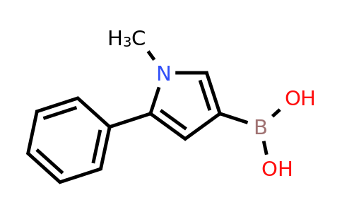 1-Methyl-5-phenyl-pyrrol-3-ylboronic acid