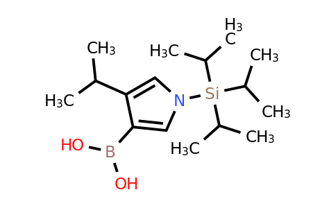 4-Isopropyl-1-(triisopropylsilyl)-pyrrol-3-ylboronic acid