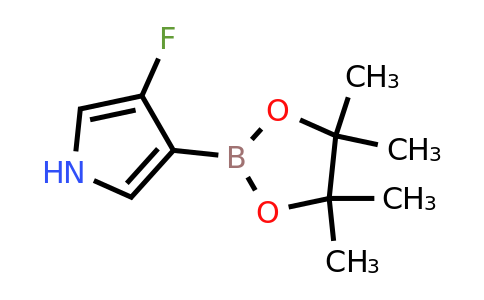 3-Fluoro-4-(4,4,5,5-tetramethyl-1,3,2-dioxaborolan-2-YL)-pyrrole