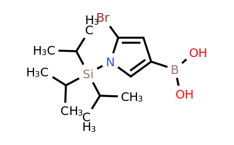 5-Bromo-1-(triisopropylsilyl)-pyrrol-3-ylboronic acid