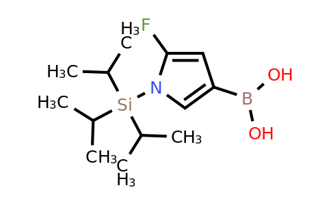 5-Fluoro-1-(triisopropylsilyl)-pyrrol-3-ylboronic acid