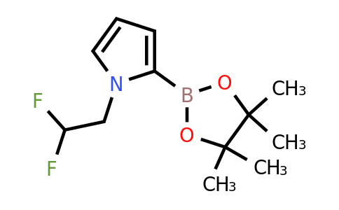1-(2,2-Difluoroethyl)-2-(4,4,5,5-tetramethyl-1,3,2-dioxaborolan-2-YL)-pyrrole