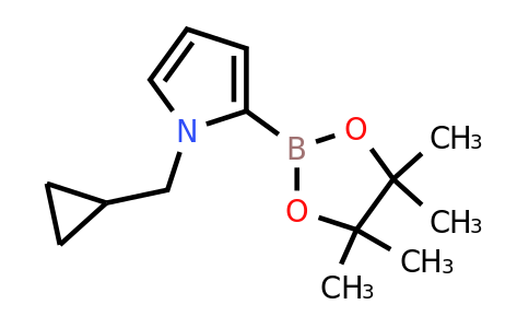 1-(Cyclopropylmethyl)-2-(4,4,5,5-tetramethyl-1,3,2-dioxaborolan-2-YL)-pyrrole