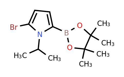 2-Bromo-1-isopropyl-5-(4,4,5,5-tetramethyl-1,3,2-dioxaborolan-2-YL)-pyrrole