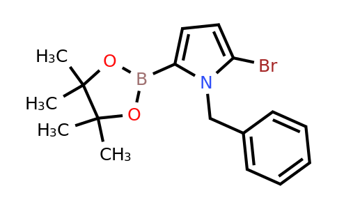 1-Benzyl-2-bromo-5-(4,4,5,5-tetramethyl-1,3,2-dioxaborolan-2-YL)-pyrrole