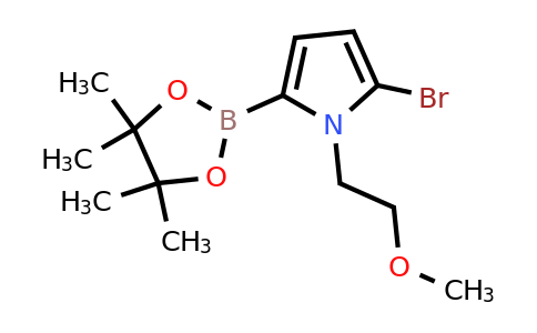 2-Bromo-1-(2-methoxyethyl)-5-(4,4,5,5-tetramethyl-1,3,2-dioxaborolan-2-YL)-pyrrole