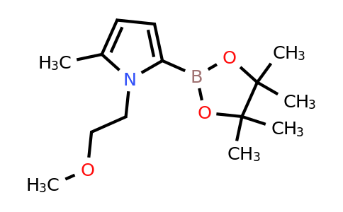 1-(2-Methoxyethyl)-2-methyl-5-(4,4,5,5-tetramethyl-1,3,2-dioxaborolan-2-YL)-pyrrole