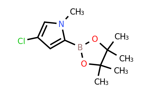 4-Chloro-1-methyl-2-(4,4,5,5-tetramethyl-1,3,2-dioxaborolan-2-YL)-pyrrole