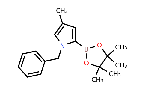 1-Benzyl-4-methyl-2-(4,4,5,5-tetramethyl-1,3,2-dioxaborolan-2-YL)-pyrrole