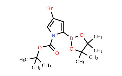 Tert-butyl 4-bromo-2-(4,4,5,5-tetramethyl-1,3,2-dioxaborolan-2-YL)-pyrrole-1-carboxylate