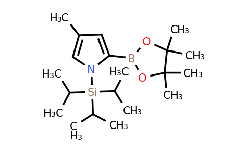 4-Methyl-2-(4,4,5,5-tetramethyl-1,3,2-dioxaborolan-2-YL)-1-(triisopropylsilyl)-pyrrole