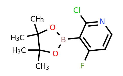 2-Chloro-4-fluoro-3-(4,4,5,5-tetramethyl-1,3,2-dioxaborolan-2-YL)pyridine