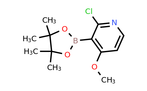 2-Chloro-4-methoxy-3-(4,4,5,5-tetramethyl-1,3,2-dioxaborolan-2-YL)pyridine