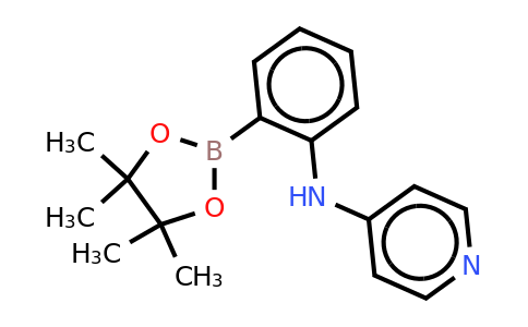 N-(2-(4,4,5,5-tetramethyl-1,3,2-dioxaborolan-2-YL)phenyl)pyridin-4-amine