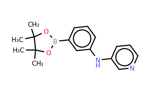 N-(3-(4,4,5,5-tetramethyl-1,3,2-dioxaborolan-2-YL)phenyl)pyridin-3-amine