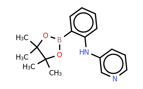 N-(2-(4,4,5,5-tetramethyl-1,3,2-dioxaborolan-2-YL)phenyl)pyridin-3-amine