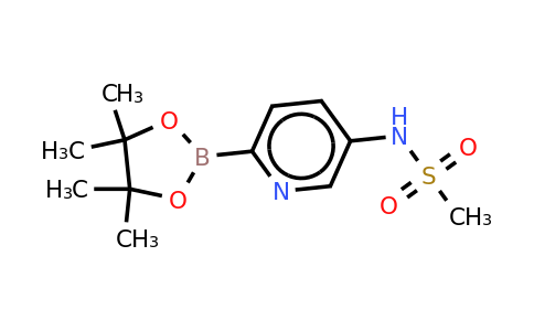 N-(6-(4,4,5,5-tetramethyl-1,3,2-dioxaborolan-2-YL)pyridin-3-YL)methanesulfonamide