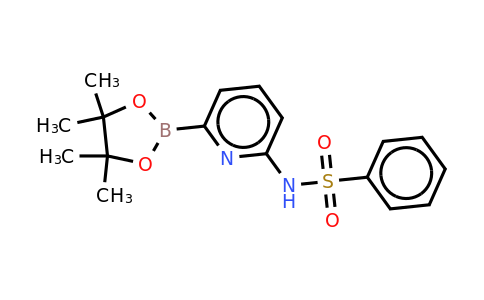 N-(6-(4,4,5,5-tetramethyl-1,3,2-dioxaborolan-2-YL)pyridin-2-YL)benzenesulfonamide
