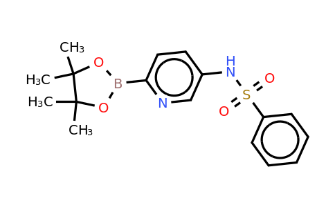 N-(6-(4,4,5,5-tetramethyl-1,3,2-dioxaborolan-2-YL)pyridin-3-YL)benzenesulfonamide