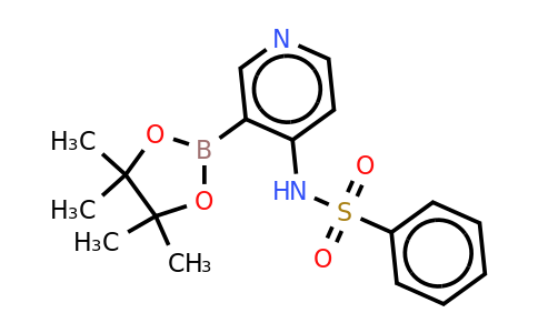 N-(3-(4,4,5,5-tetramethyl-1,3,2-dioxaborolan-2-YL)pyridin-4-YL)benzenesulfonamide