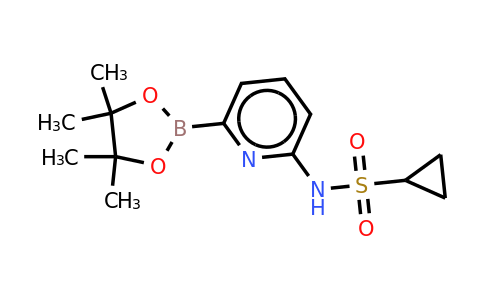 N-(6-(4,4,5,5-tetramethyl-1,3,2-dioxaborolan-2-YL)pyridin-2-YL)cyclopropanesulfonamide