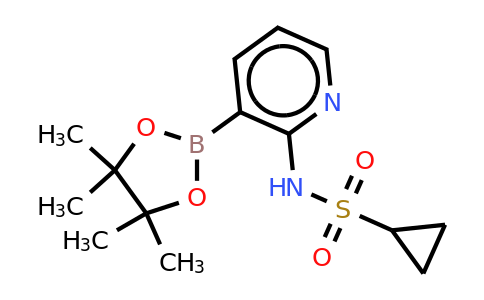 N-(3-(4,4,5,5-tetramethyl-1,3,2-dioxaborolan-2-YL)pyridin-2-YL)cyclopropanesulfonamide