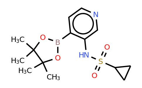 N-(4-(4,4,5,5-tetramethyl-1,3,2-dioxaborolan-2-YL)pyridin-3-YL)cyclopropanesulfonamide