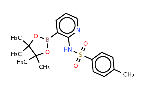 4-Methyl-N-(3-(4,4,5,5-tetramethyl-1,3,2-dioxaborolan-2-YL)pyridin-2-YL)benzenesulfonamide