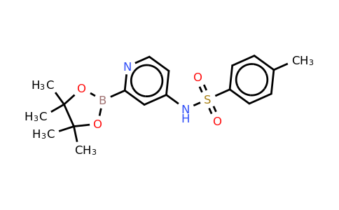 4-Methyl-N-(2-(4,4,5,5-tetramethyl-1,3,2-dioxaborolan-2-YL)pyridin-4-YL)benzenesulfonamide