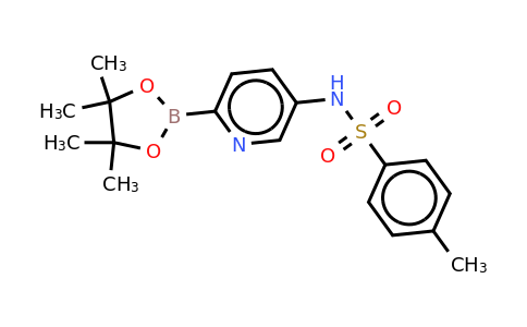 4-Methyl-N-(6-(4,4,5,5-tetramethyl-1,3,2-dioxaborolan-2-YL)pyridin-3-YL)benzenesulfonamide