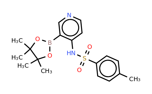 4-Methyl-N-(3-(4,4,5,5-tetramethyl-1,3,2-dioxaborolan-2-YL)pyridin-4-YL)benzenesulfonamide