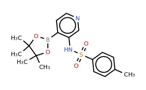 4-Methyl-N-(4-(4,4,5,5-tetramethyl-1,3,2-dioxaborolan-2-YL)pyridin-3-YL)benzenesulfonamide