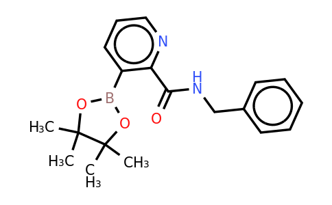 N-benzyl-3-(4,4,5,5-tetramethyl-1,3,2-dioxaborolan-2-YL)picolinamide