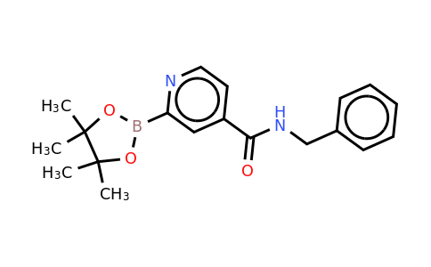 N-benzyl-2-(4,4,5,5-tetramethyl-1,3,2-dioxaborolan-2-YL)isonicotinamide
